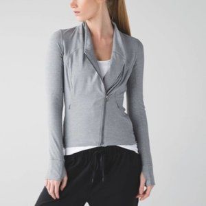 Lululemon Precision Jacket Heathered Battleship 10